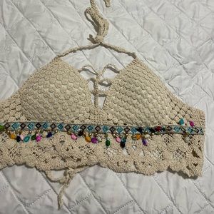 Crochet top with cup B/C